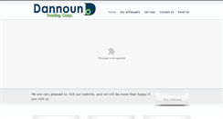 Desktop Screenshot of dannoun-jo.com